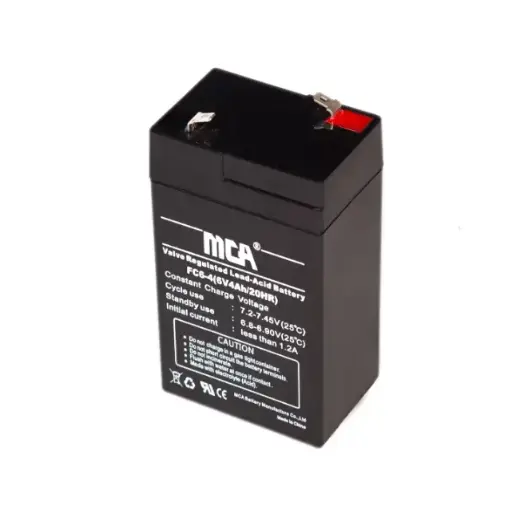 BATERIA 6V 4.5AH MCA