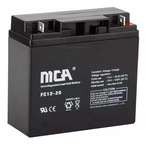 BATERÍA 12V 18AH MCA