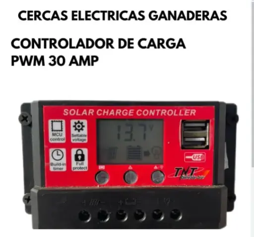 Controlador 30amp