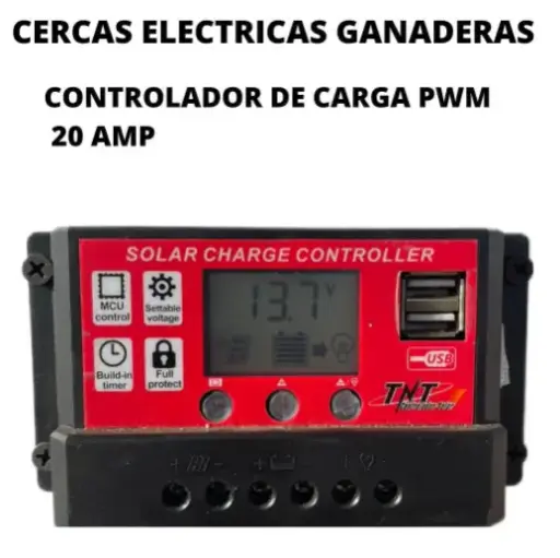 Controlador de carga 20amp