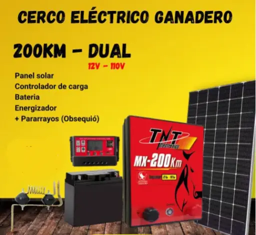 Kit Dual 200Km Panel Solar