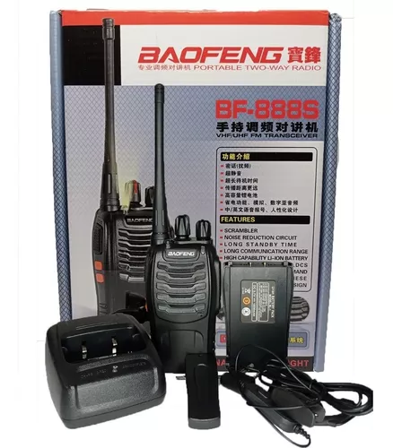 Radio Portátil Baofeng Bf-888s 16ch Original