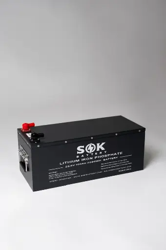 SOK 24V 100Ah LiFePO4 Battery Bluetooth BMS