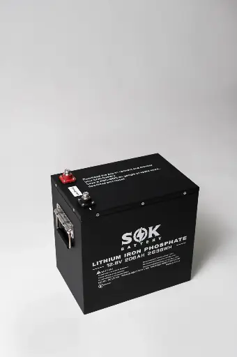  SOK 12V 206Ah LiFePO4 Battery Bluetooth
