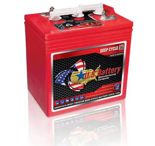 BATERIA 6V-220AH @ 20Hr MARCA U.S BATTERY WET ACIDO PLOMO  MODELO US2000XC2 Ciclo profundo, EEUU.