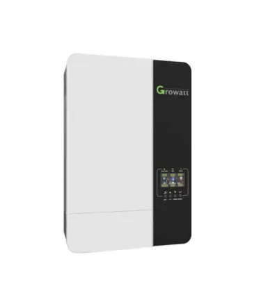 Inversor Solar GROWATT 3.000W 3KVA Onda Pura; Modelo SPF 3000TL LVM-ES  Inversor, Cargador Solar MPPT 60AMP Y cargador AC 48V DE 40AMP a 120 voltios AC  60 hz