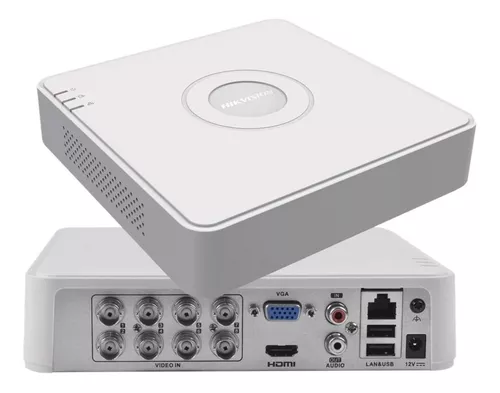 DVR 8 CANALES TURBO HD 1080P + 2 IP 1 SATA 1 AUDIO H.265 