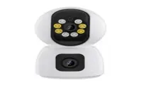 CÁMARA IP WIFI 3MP + 3MP / 3.6MM + 3.6MM / IR / COLOR / VISION NOCTURNA / INTERIOR / AUDIO / MICRO / H.265 