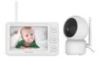 MONITOR IP WIFI + CÁMARA IP WIFI 3MP / 3.6MM / IR / VISION NOCTURNA / CONTROL DE TEMPERATURA Y HUMEDAD / MUSICA / AUDIO / MICRO / BATERÍA 3600 MAH 