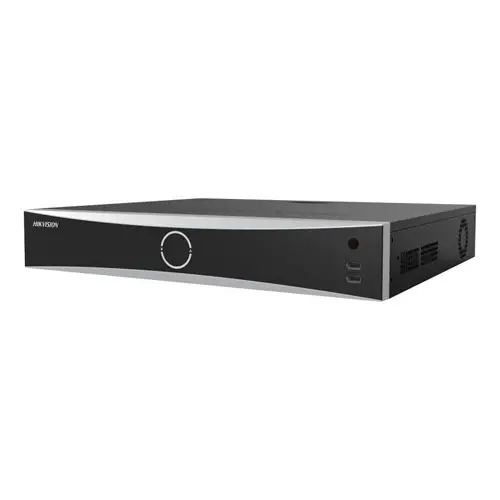 NVR 16 CANALES IP 12 MP / 4K / H.265+ / 2 SATA / 1 AUDIO / 16 POE / ACUSENSE / RECONOCIMIENTO FACIAL 
