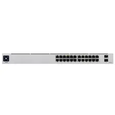 SWITCH 24 PUERTOS UNIFI POE GEN2, CAPA 2 DE 24 PUERTOS (16 PUERTOS POE 802.3AF/AT + 8 PUERTOS GIGABIT) + 2 PUERTOS 1G SFP, 95W, PANTALLA INFORMATIVA 