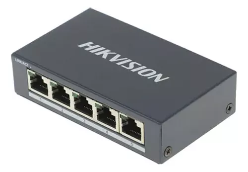 SWITCH 5 PUERTOS GIGABIT 10/100/1000 MBPS / ADI /ADX / 5V DC / 1 A / MONTAJE SOBRE ESCRITORIO Ó PARED 