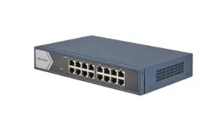 SWITCH 16 PUERTOS GIGABIT 10/100/1000 MBPS / MDI / MDI-X / 220 VAC / MAX 0.3 A / RACKEABLE 