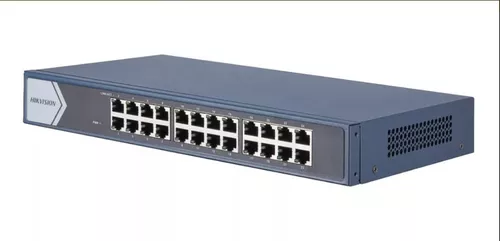 SWITCH 24 PUERTOS GIGABIT 10/100/1000 MBPS / MDI / MDI-X / 220 VAC / MAX 0.7 A / RACKEABLE 