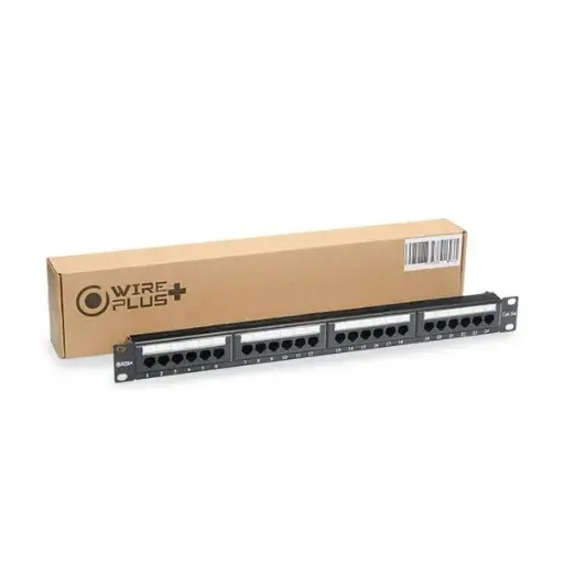 PATCH PANEL 24 PUERTOS CAT5 1U 