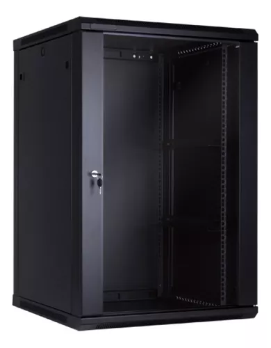 GABINETE RACK CERRADO 6U 600 X 450 MM 