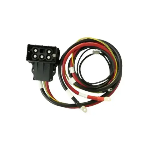 Cable conector para baterías Growatt AXE 5.0L Conexión Jack con cable positivo, negativo, tierra, de comunicación RS 485 Long.: 2 m Calibre: 33 mm2