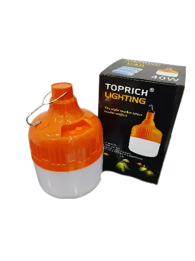 BOMBILLO RECARGABLE 40W